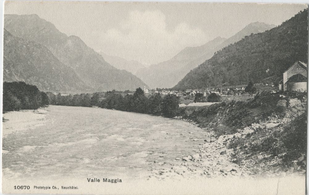 Maggia veduta del fiume circa 1906 (Gebraucht) in coglio für CHF 12 ...