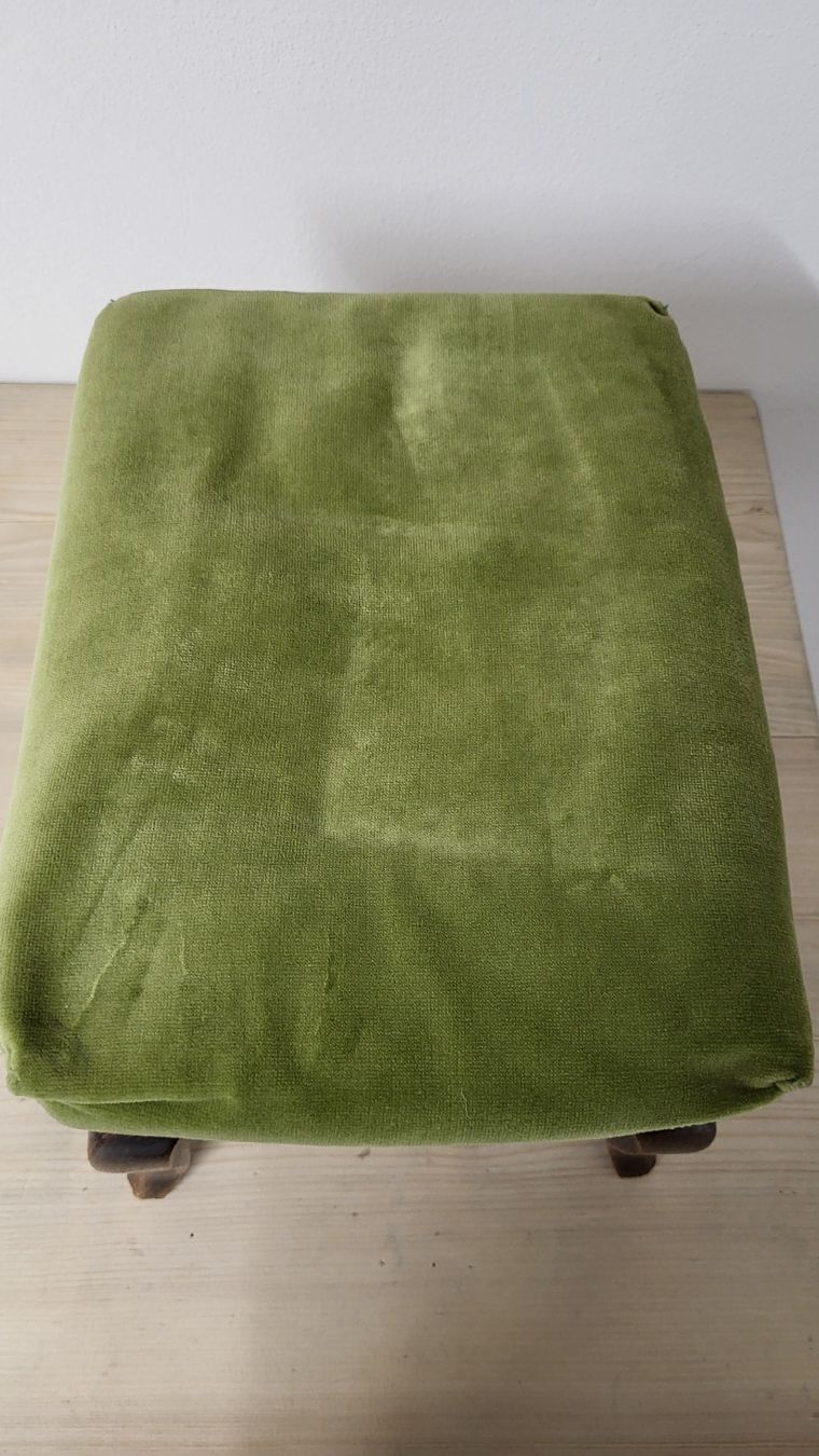 Sgabelli: Fusshocker vintage Samt – Usato da Arbon venduto da barancek01 3