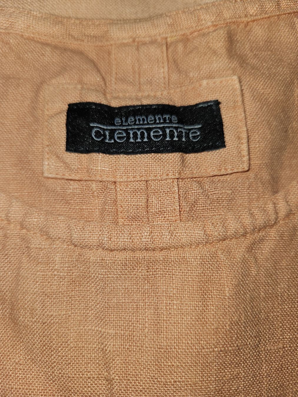 Blusen: Clemente Leinen Bluse Damen Grösse  M lachsfarben  – Neu (gemäss Beschreibung) aus Anwil von tamoos 1