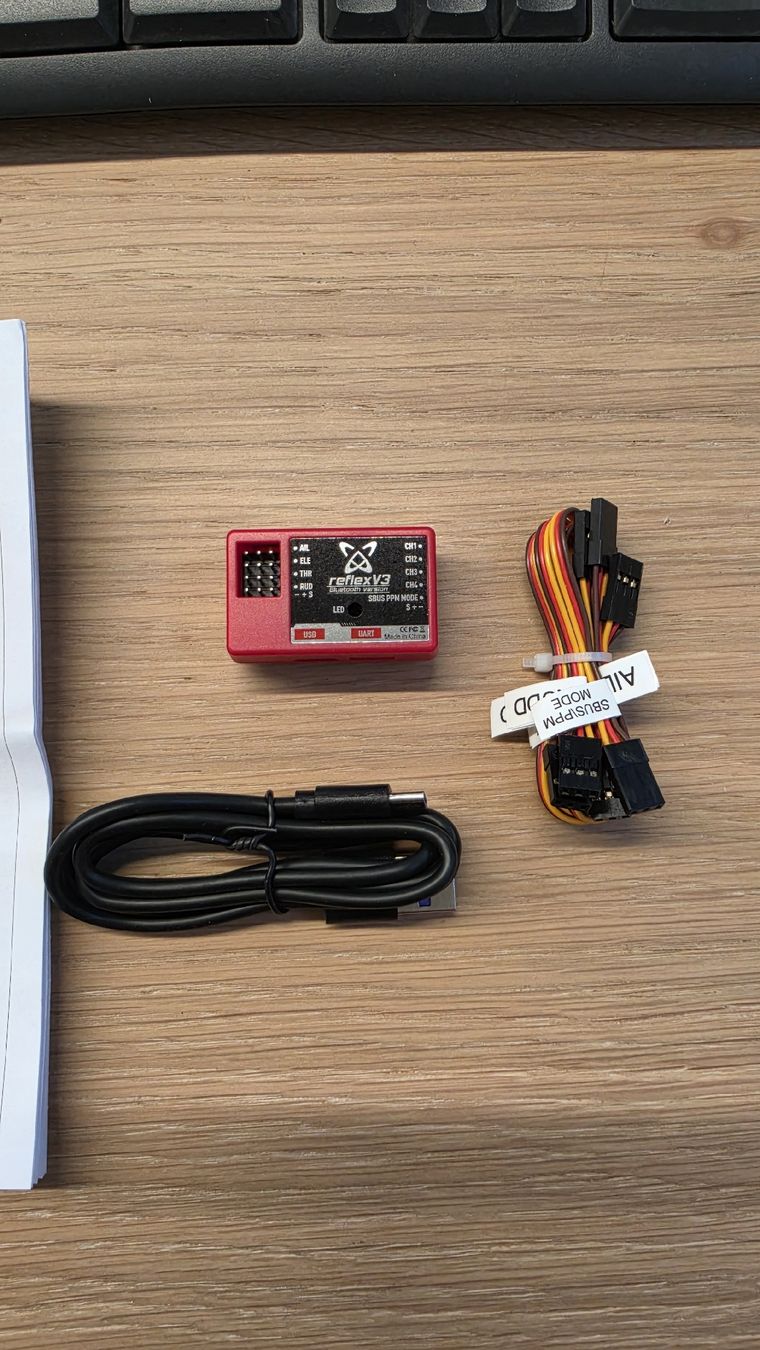 FMS Modellismo RC: FMS Reflex V3 Gyro Kreisel Flugstabilisierung mit bluethooth – Nuovo (secondo la descrizione) da Langenthal venduto da faebu123 1