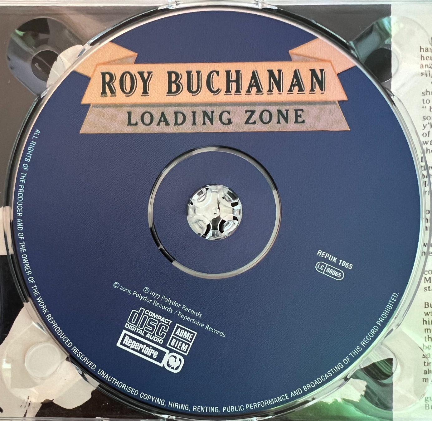 CDs: ROY BUCHANAN / Loading Zone – Gebraucht aus Bischofszell von kustavi 2
