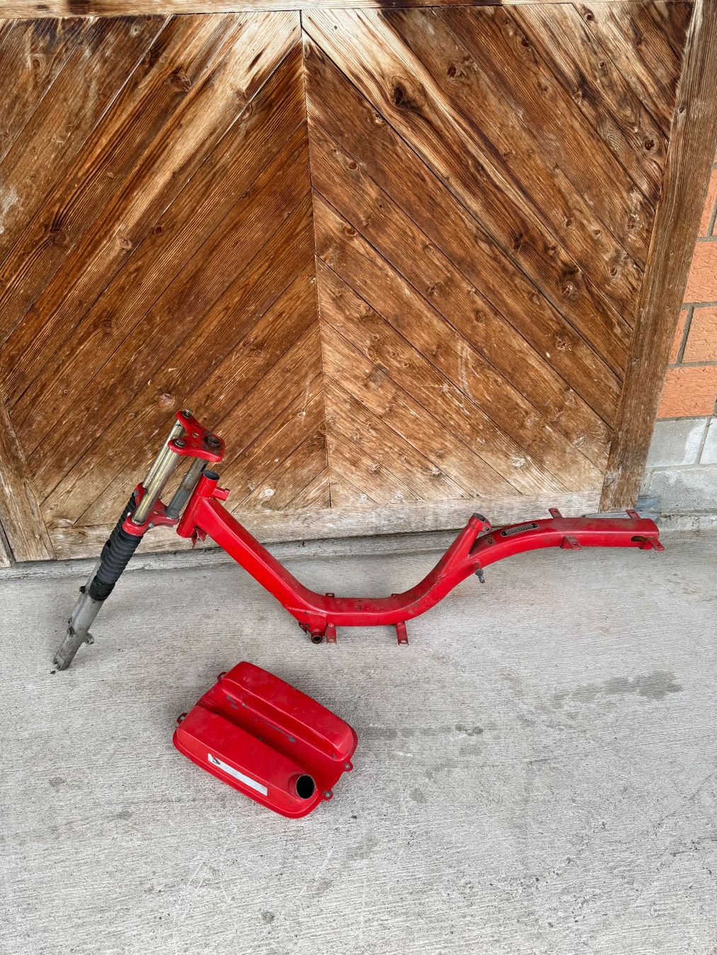 Piaggio Parti ricambio per ciclomotori: Piaggio Bravo Mofa Rahmen – Usato da Fahrni b. Thun venduto da Schneiderlein55