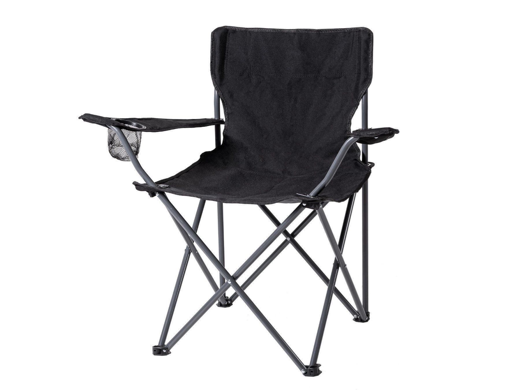 Sgabelli: Campingstuhl Alu 78cm Schwarz – Nuovo e nell'imballaggio originale da Bütschwil venduto da creativelight