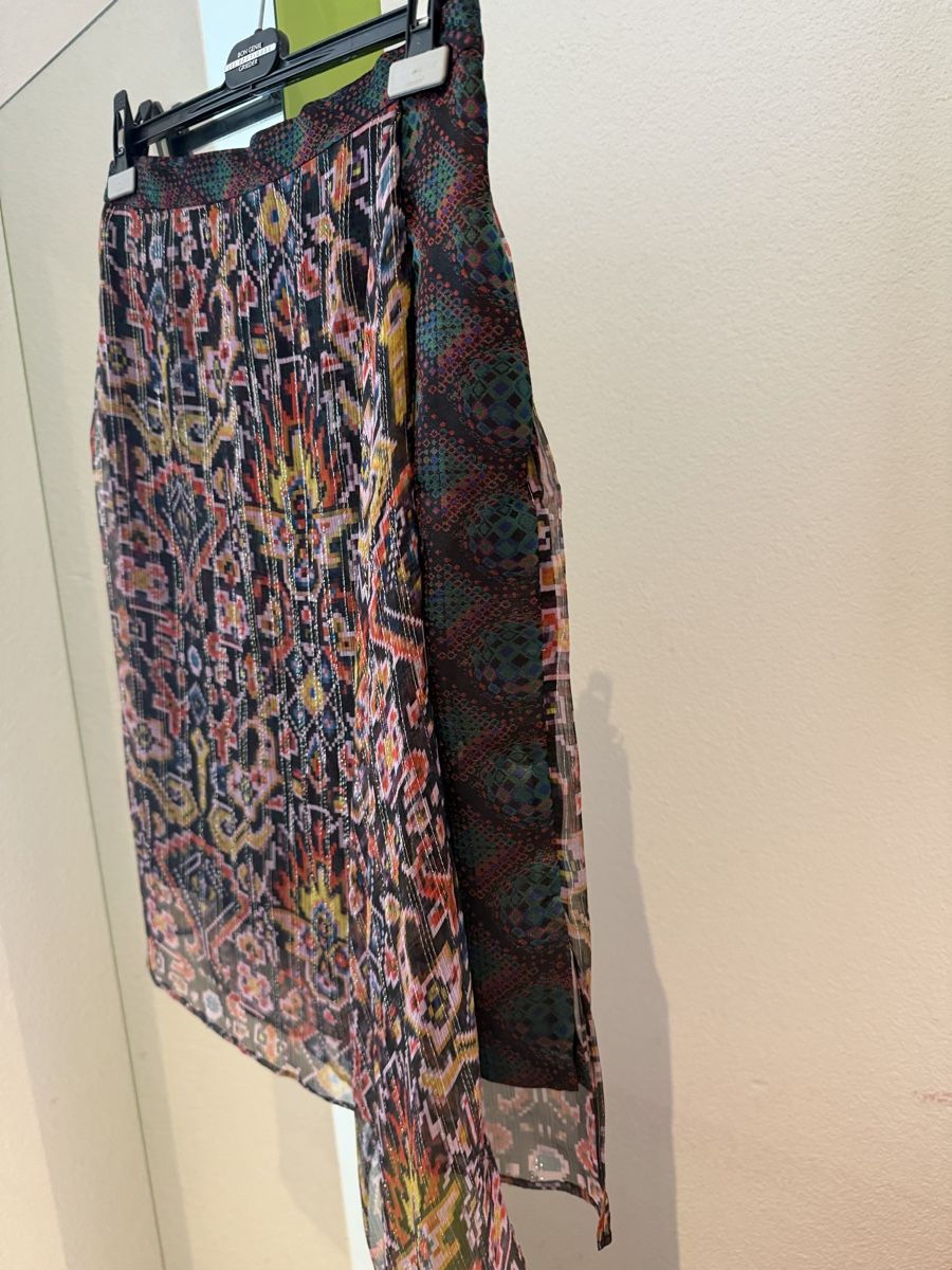 Dries Van Noten Gonne: Dries Van Noten Silk Wrap Skirt - Bohemian Pattern - Size 38 – Nuovo (secondo la descrizione) da Zürich venduto da Milo2021 3