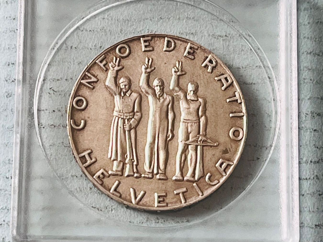 Tutti le monete: Schweizer 5 Fr. Gedenkmünze 1291-1941! – Usato da Neuenhof venduto da Shadow-