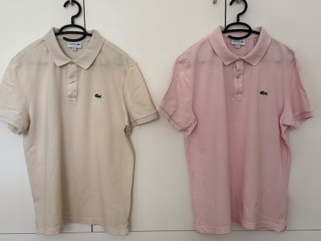 2 Lacoste Herren-Poloshirt Slim Fit XL