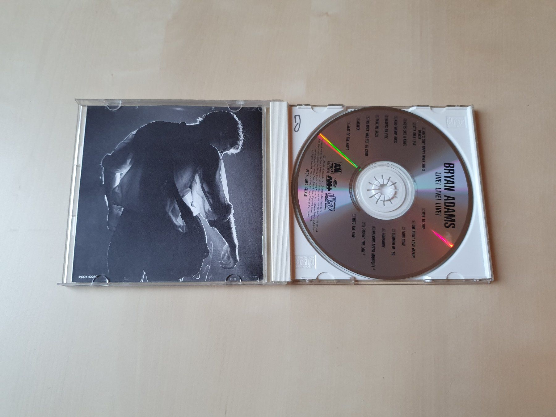 CD: Bryan Adams Live! Live! Live! – Usato da Stansstad venduto da collectorsshop 2