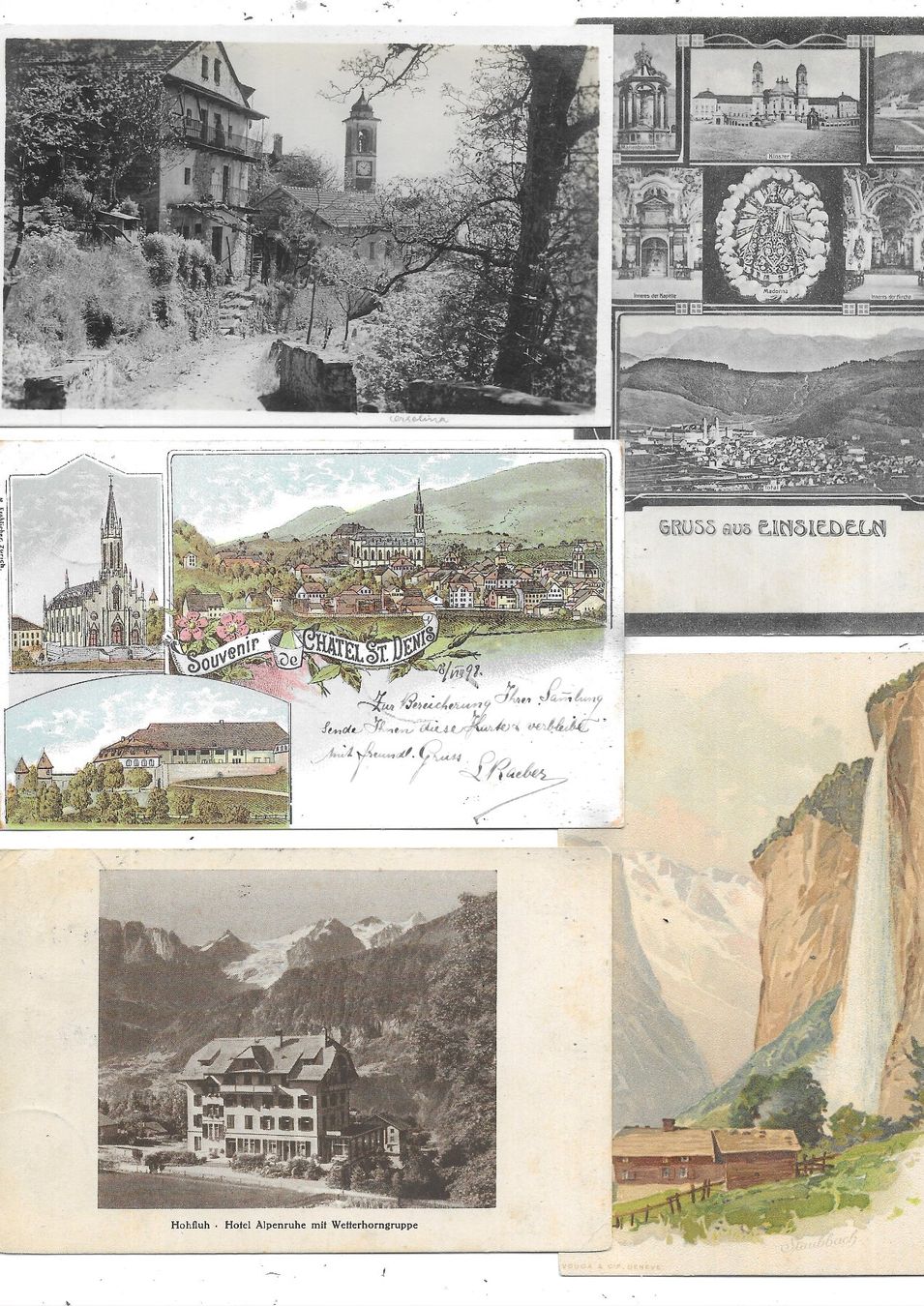 Cartoline postali: 1300 Stk kleinformatige Ansichtskarten 1900-1960 (ca.7.5 kg) – Usato da Schocherswil venduto da prinzipal60 3