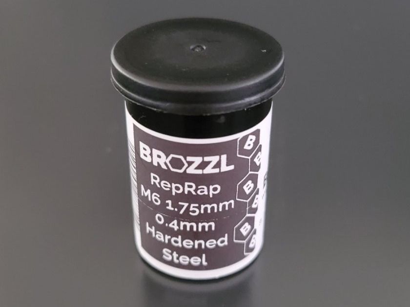 Ugello Stampante 3D BROZZL RepRap M6 - Acciaio Duro, Diametro 0.2mm, Per E3D V6 - Foto 7