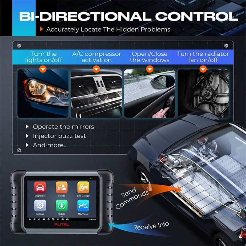 Scanner: Autel MaxiPRO MP808S Profi KFZ OBD2 Diagnosegerät TPMS – Nuovo e nell'imballaggio originale da Malans GR venduto da BUYBEST-Schweiz 4