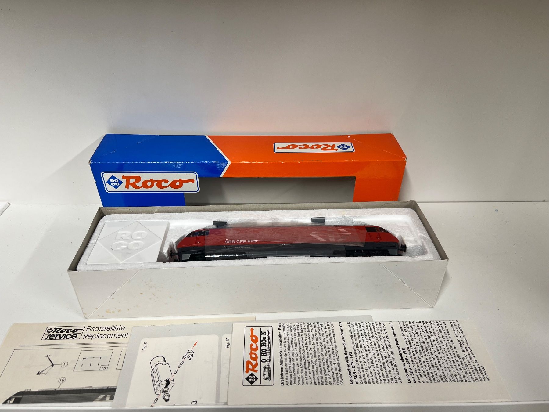 Roco Modellini di ferrovie: Roco 43655 HO SBB Re 460 Digital – Usato da Geroldswil venduto da TopTrain54 2