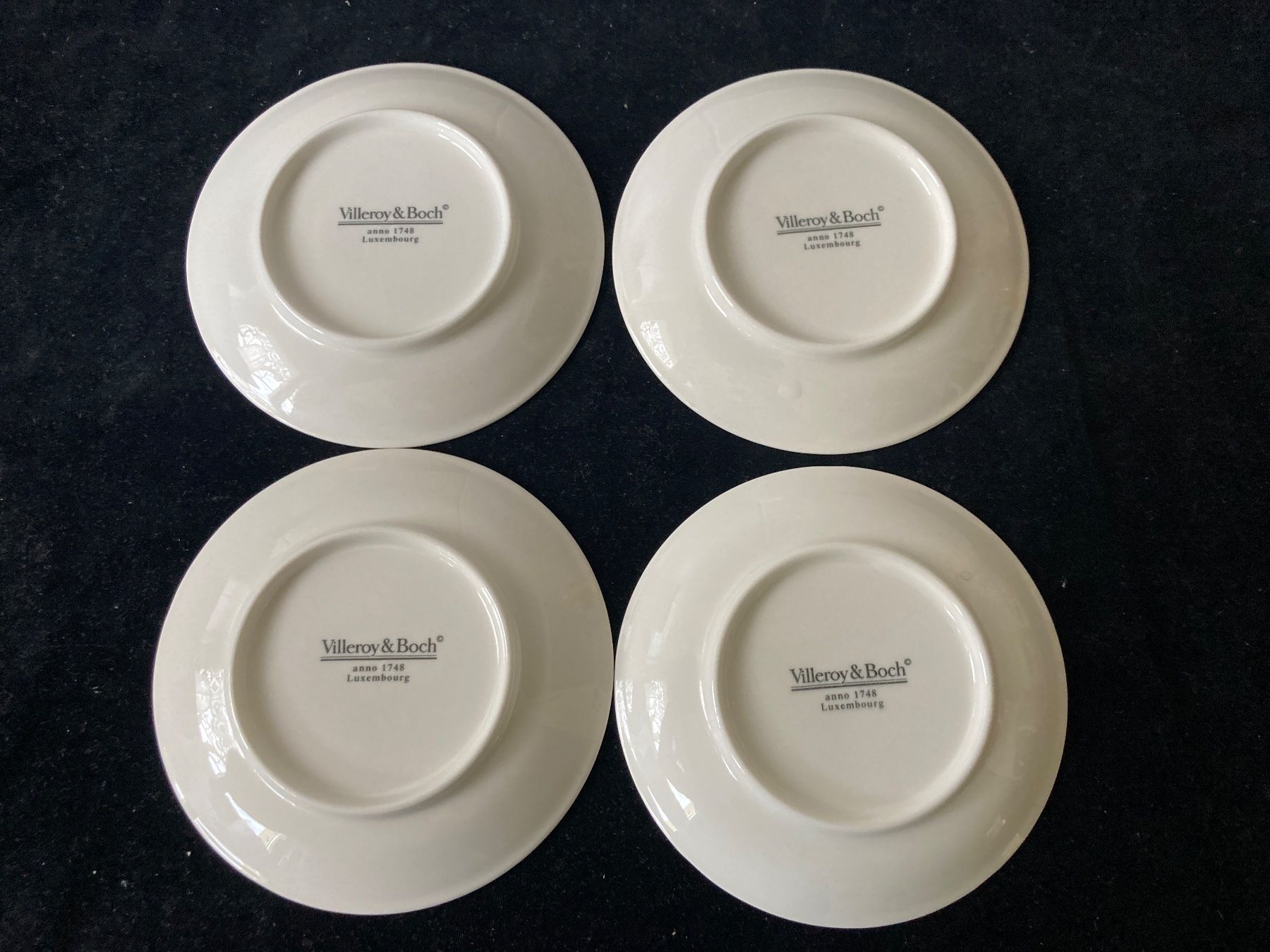 Villeroy & Boch Assiettes: 4 Unterteller Villeroy & Boch – D'occasion à Zürich par Chaeffeler 3