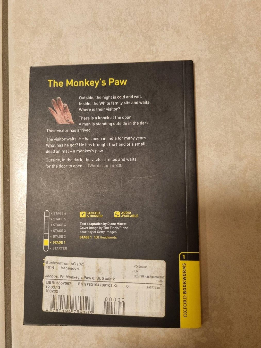 Bücher: Englisch Buch-The Monkeys Paw-W.W. Jacobs – Gebraucht aus Feusisberg von Vanessa_Jane 1