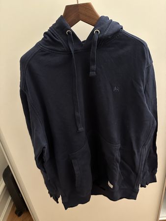 LERROS Hoodie Herren XL Navy Blau Kapuzenpullover Baumwolle