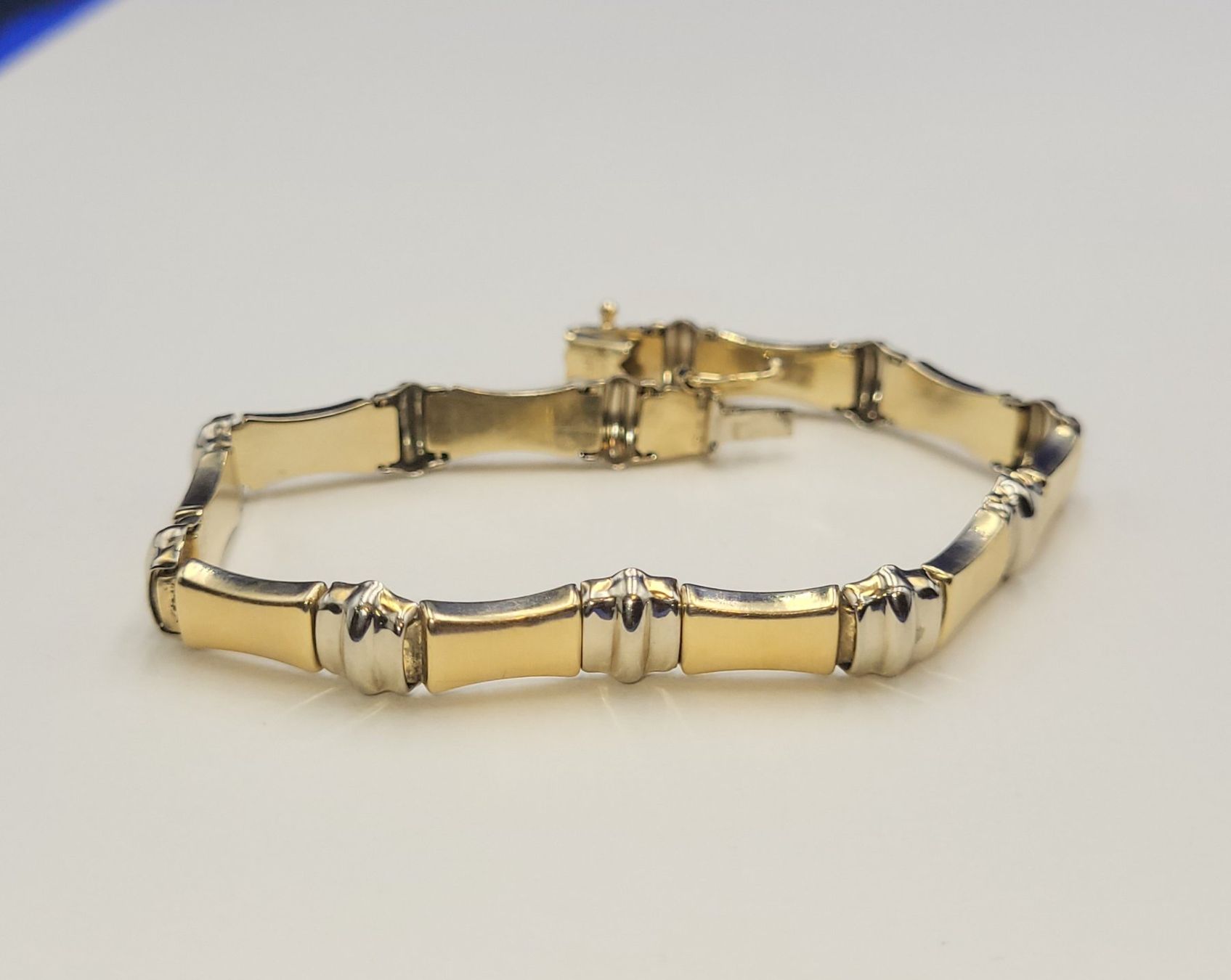 Bracciali & Braccialetti: Gold 585 Bicolour Armband – Usato da Wald ZH venduto da Aniade