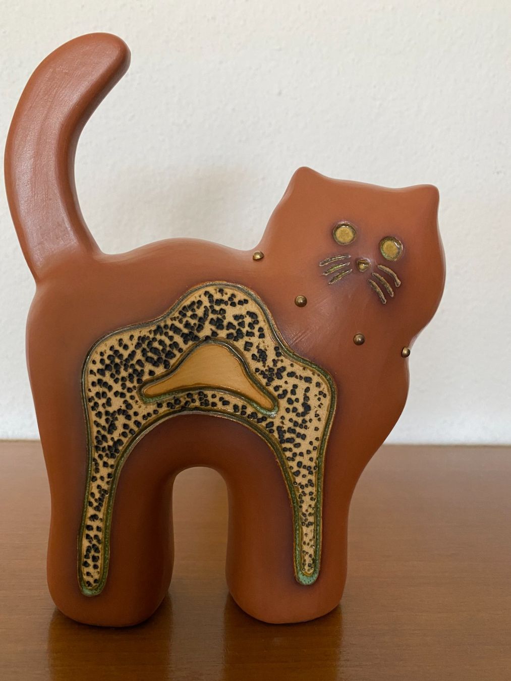 Statuette: originelle Katze aus Ecuador – Usato da Schlieren venduto da Trudyschoe 1