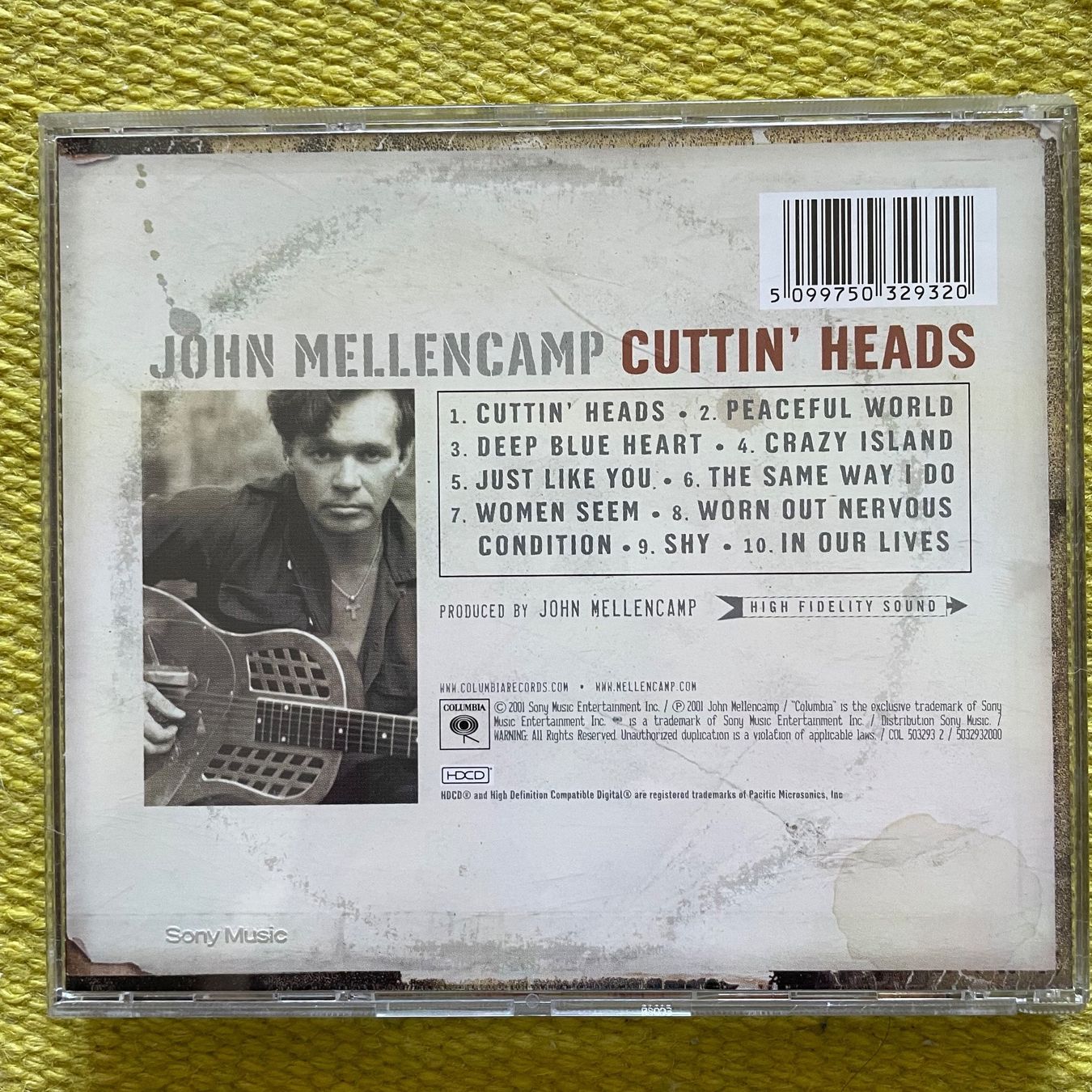 CD: JOHN COUGAR MELLENCAMP-CUTTIN HEADS – Usato da Rorschacherberg venduto da CD-Roli 1