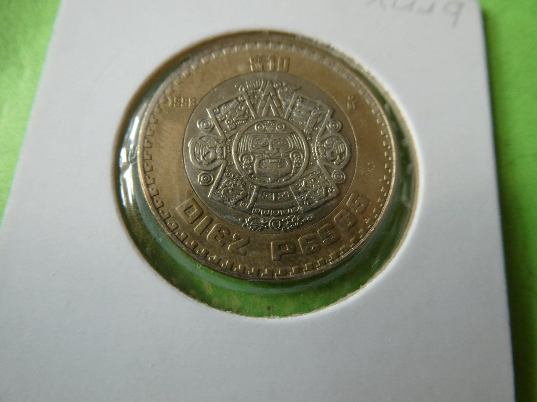 Toutes les monnaies: Mexiko 1998,  10 Pesos   stgl – D'occasion à Hinterforst par Rohusri 1