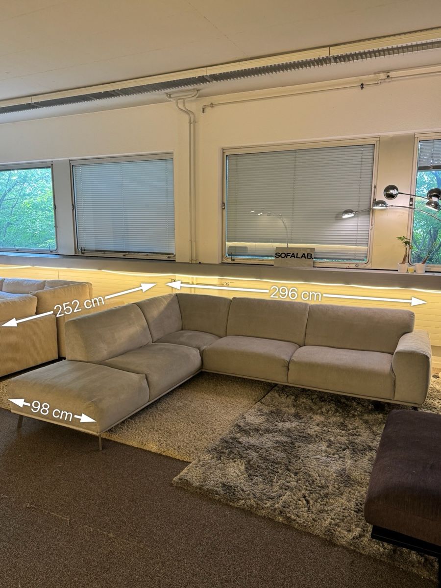 Divani: Ecksofa Hellgrau Gratis Lieferung – Usato da Fehraltorf venduto da Sofalab.swiss 9