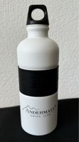 Sigg Sport-Alu-Trinkflasche Andermatt Swiss Alps, weiss/schw