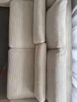Ecksofa - Cord Ekrü | 5 Monate alt | Verkauf wegen Umzuges