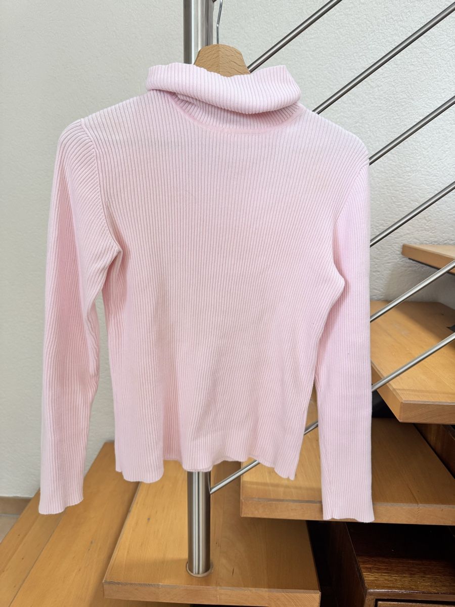 Maglioni & Felpe: pull fin col roulé rose  – Usato da Lonay venduto da nei_79jc
