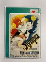 Blechschild Olympia anciennes Montagnes Russes Boulevard des