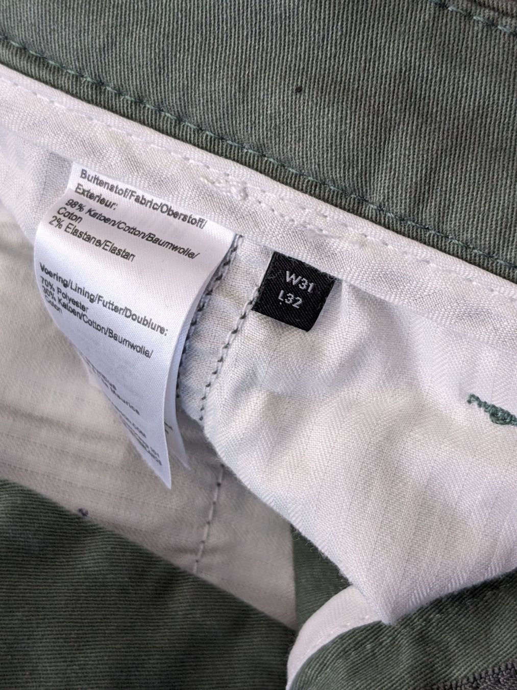 Pantaloni: Herrenhose Olive – Usato da Trachslau venduto da Tijneee 2