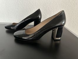 L.K.Bennett Leder Pumps Gr. 38 Absatzschuhe schwarz Büro