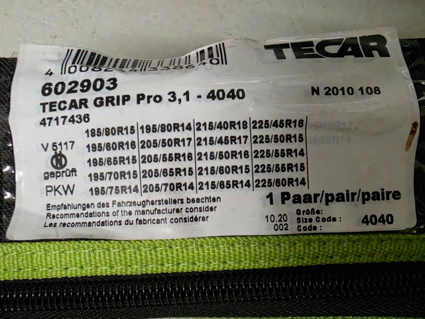 Tecar Schneeketten: Schneeketten – Gebraucht aus Arth von Ripcurl_1990 1
