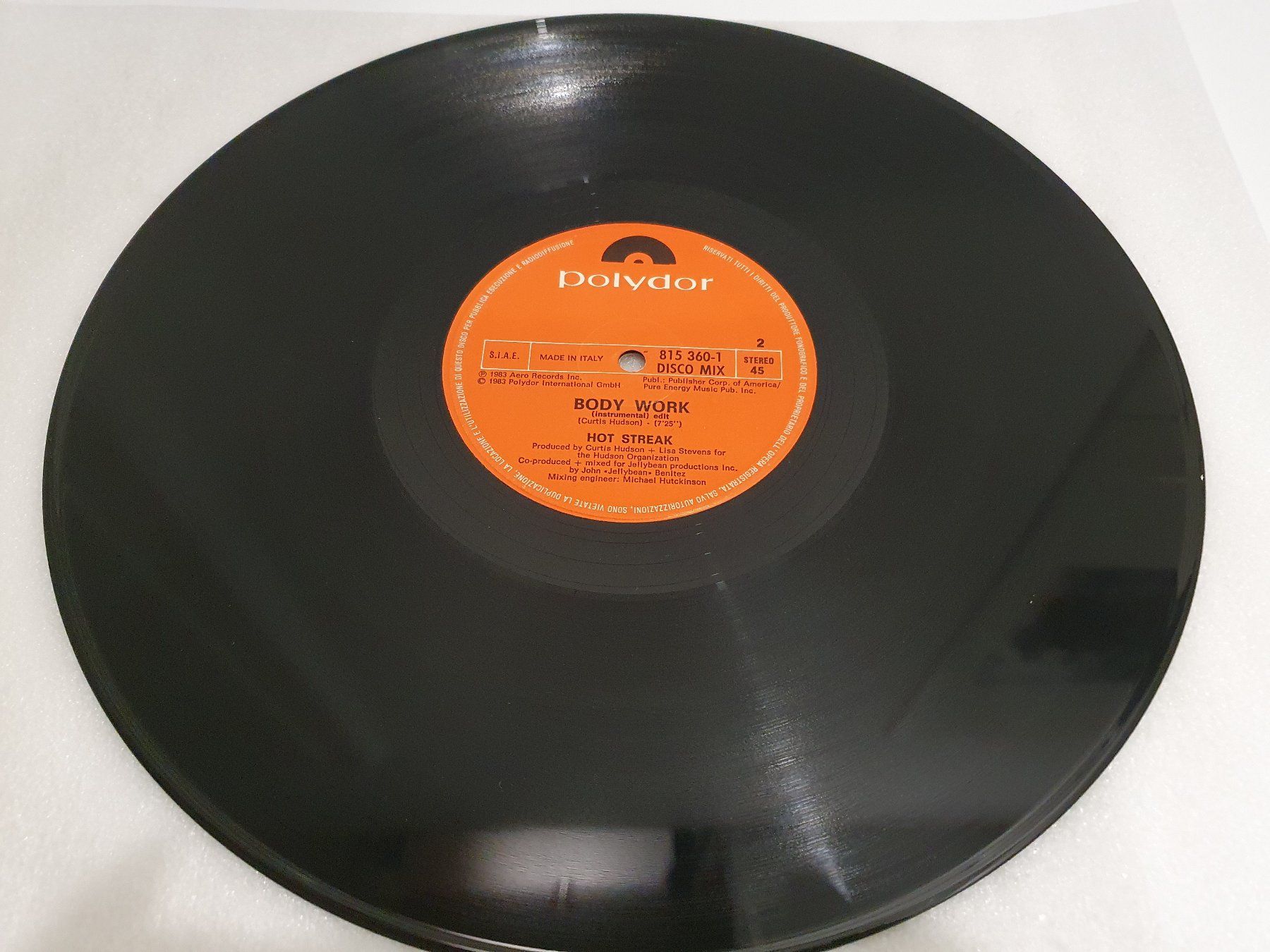 Schallplatten: Hot Streak – Body Work – Gebraucht aus Uster von Vinyl-Leidenschaft 4