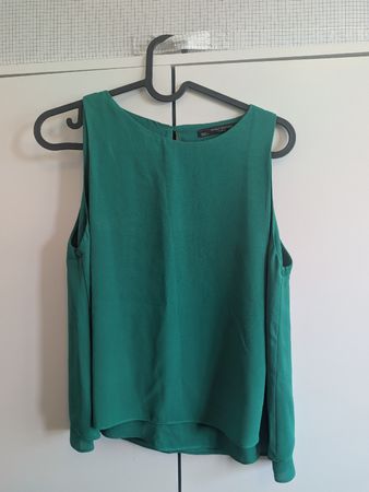 Zara Green Tank Top, Size S