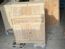 ART 1127-J Secrétaire chêne sablé