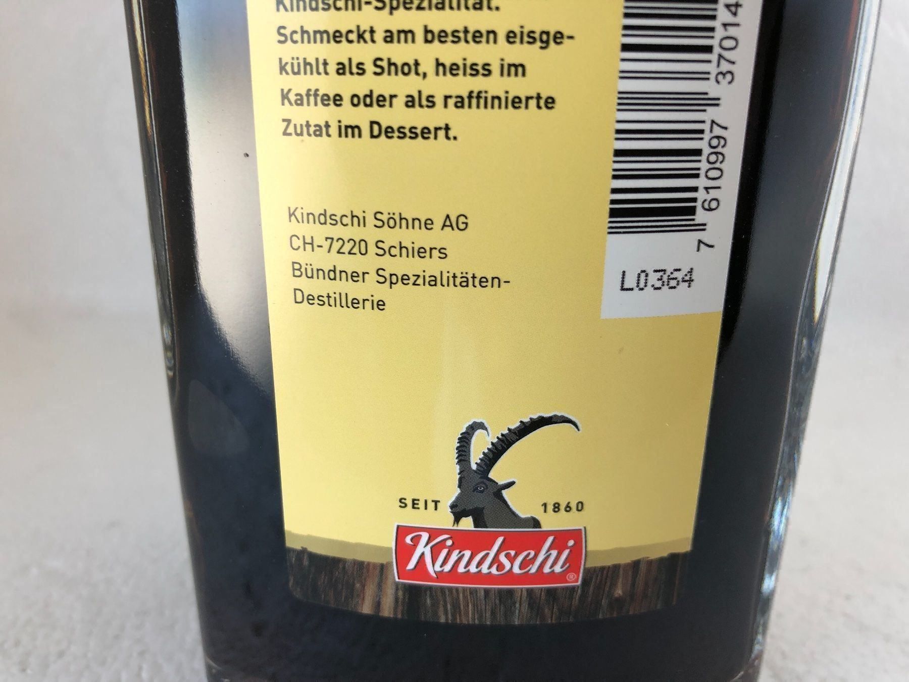 Bevande alcoliche: 1 Liter Bündner Röteli 22 Vol% – Nuovo e nell'imballaggio originale da Wöschnau venduto da Vinsale 1