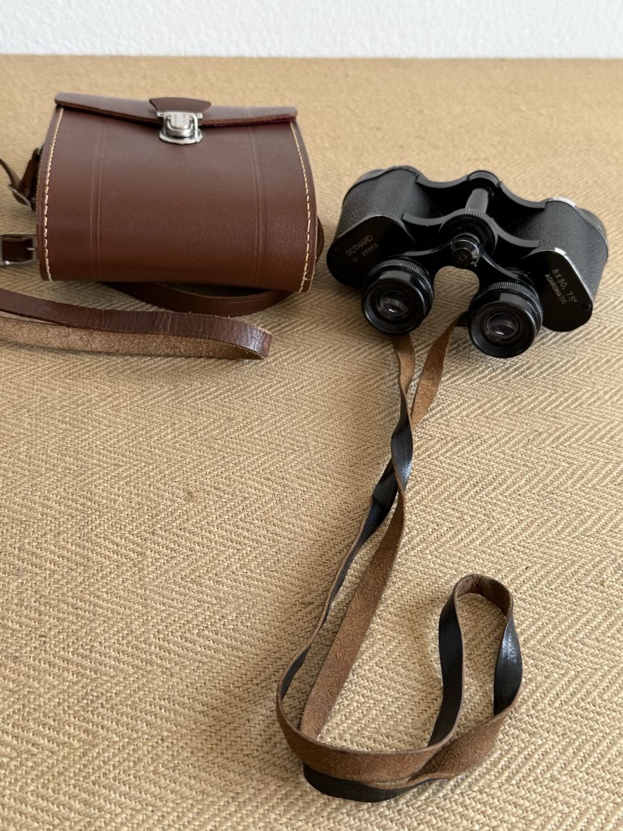 Binocoli: Vintage Feldstecher Binoculars GOTHARD Achromatic 8x30 – Usato da Konolfingen venduto da petzipetz