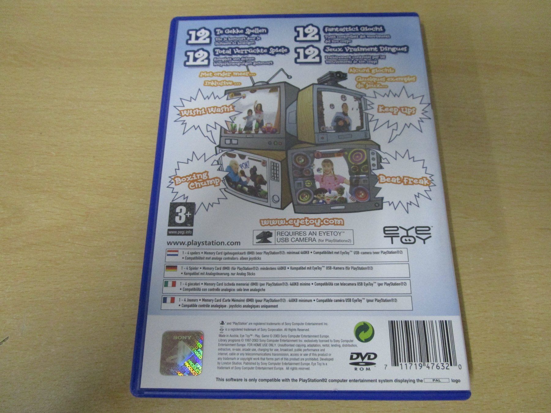 Sony Giochi: Eye Toy Play Sony Playstation 2 PS2 – Usato da Goldau venduto da agestuffer 1