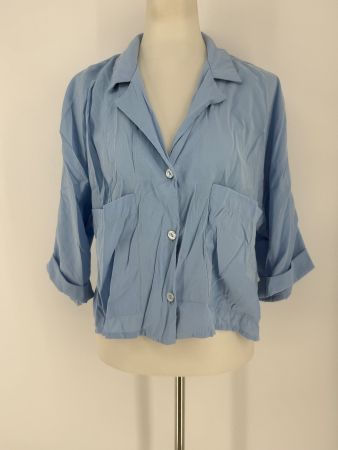 Lockere kurze Bluse Gr. S von Pull&bear