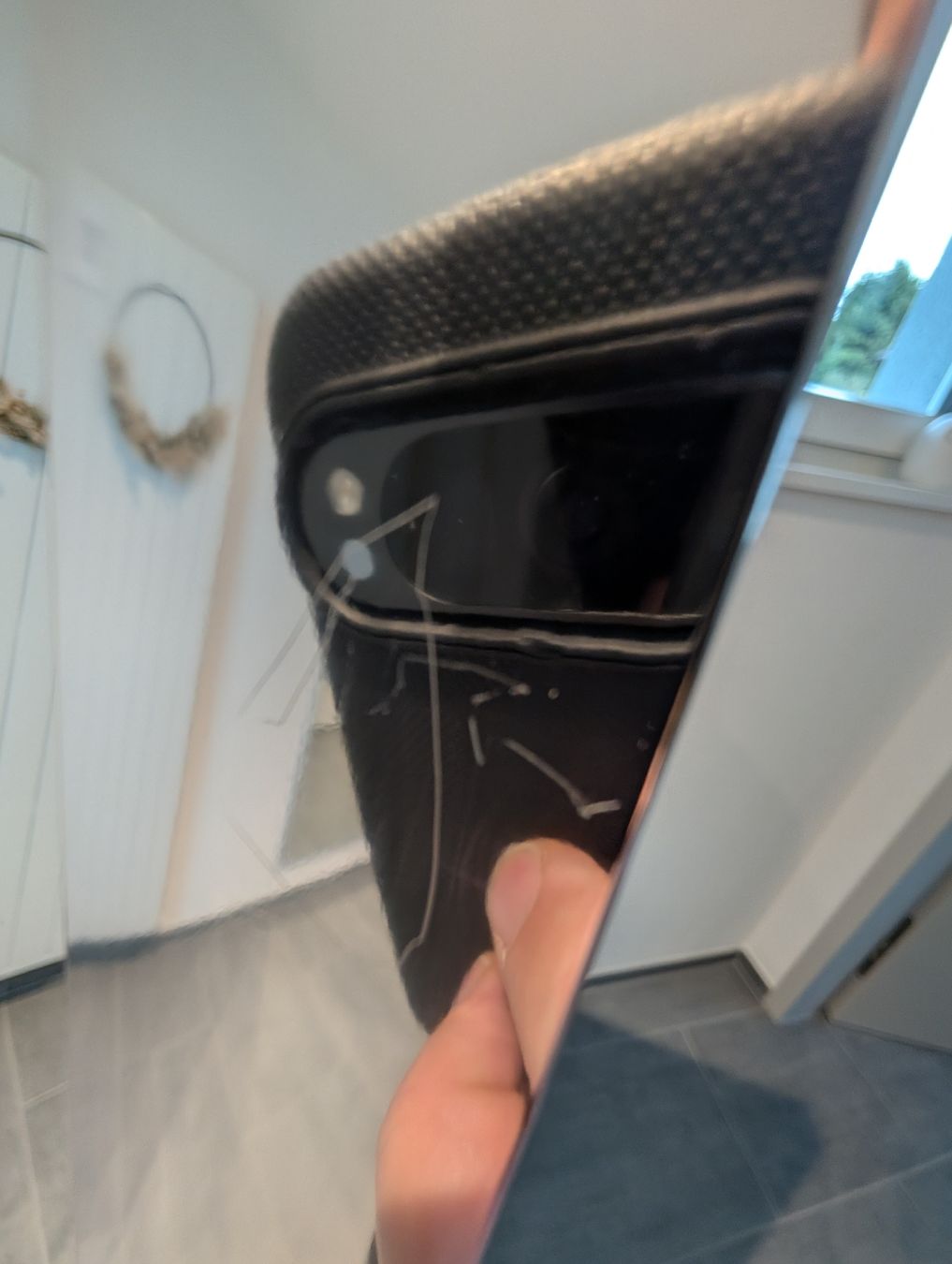 Specchi: Standspiegel mit silbrigem Rahmen – Usato da Wiezikon b.Sirnach venduto da Romsche 4