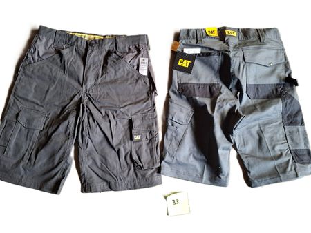 2er Pack CAT Caterpillar Arbeits-Shorts Gr. W32 Neu ab 1.-