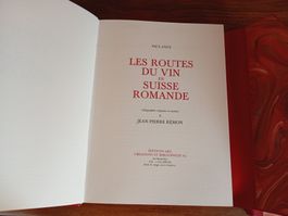 Les routes du vin en suisse romande J-P Rémon