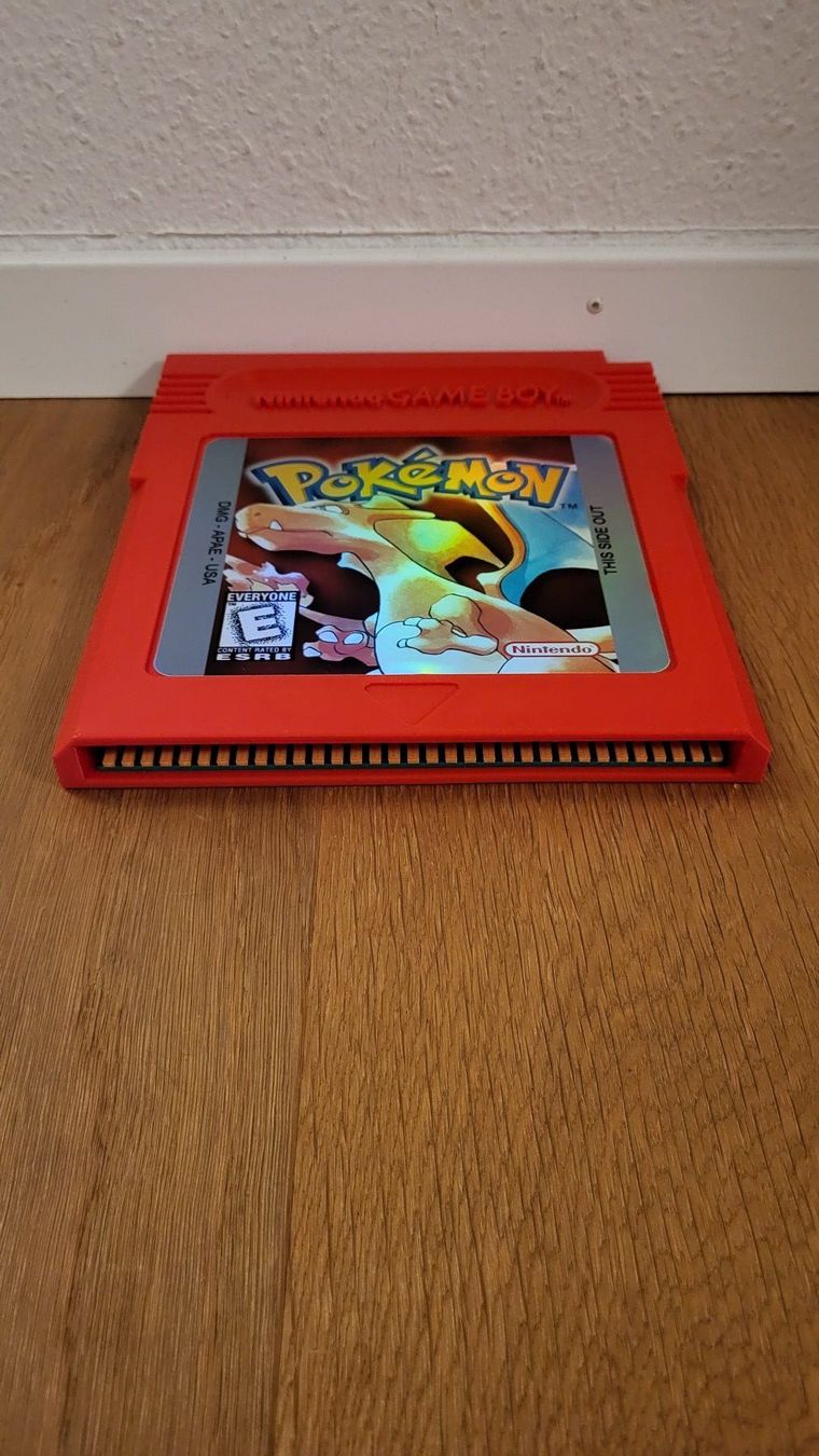 Nintendo Spiele: Game Boy Wandbild XXL Pokemon Rot – Gebraucht aus Münsingen von Heroism2010 2