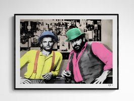 Bud Spencer Terence Hill Pop Art Kunst KULT