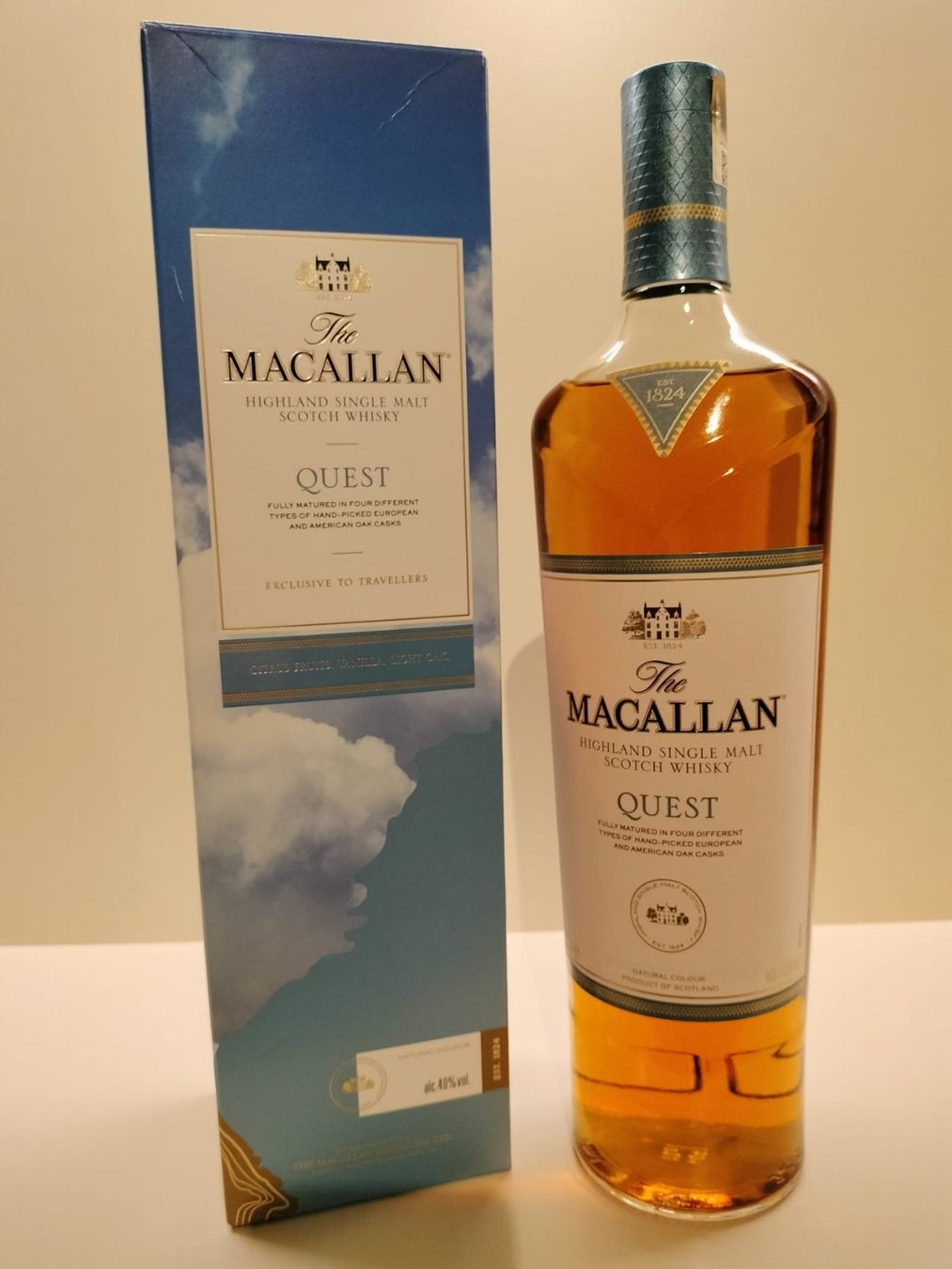 Macallan Bevande alcoliche: Macallan Quest Single Malt 100 cl – Nuovo e nell'imballaggio originale da Winterthur venduto da MacSmith