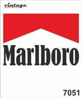 Marlboro Vintage Aufkleber Sticker 10.2x8cm (Art. 7051)