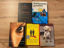 Lotto di 5 libri da leggere! Camilleri, Meyer, Reich...