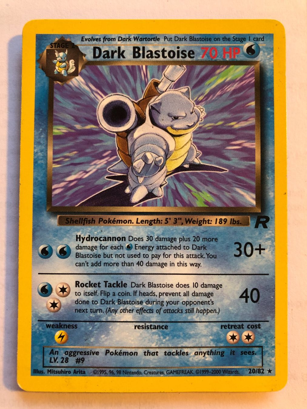 Carte collezionabili: Dark Blastoise (rare) Team Rocket - PL - ab 1.- – Usato da Giubiasco venduto da dan_pr8b