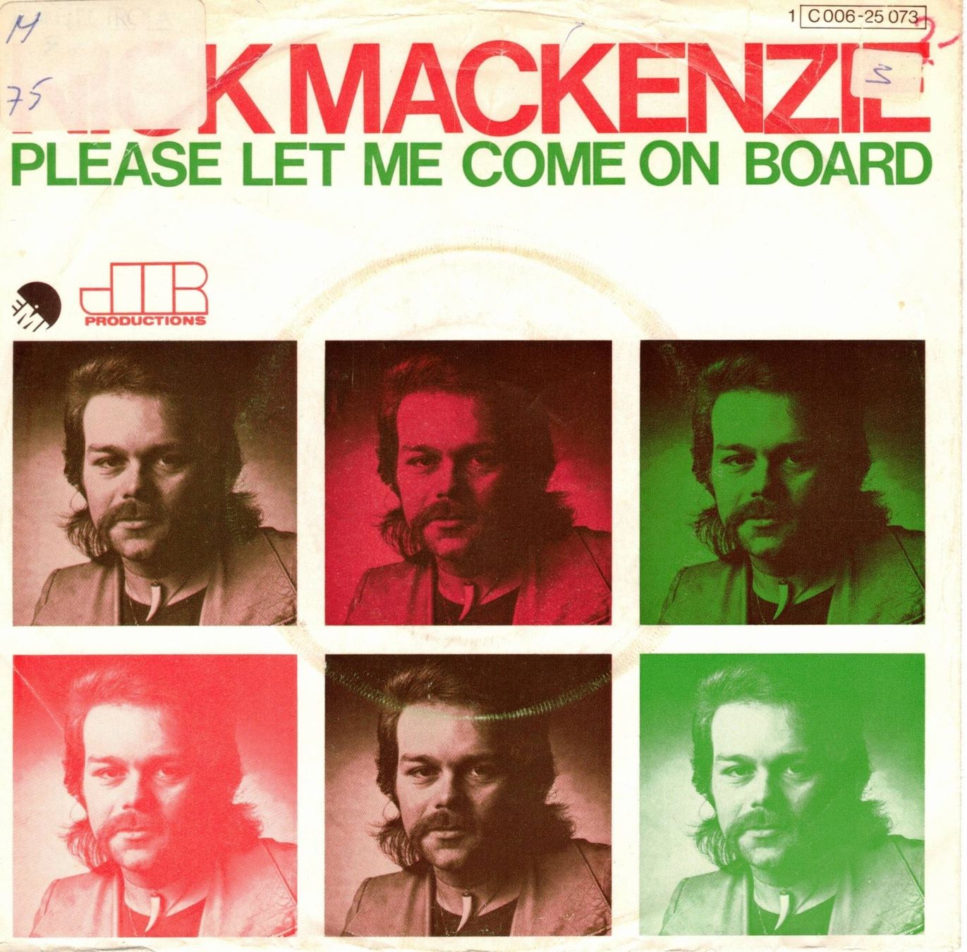 Schallplatten: Nick Mackenzie  -- Please let me come on board  Single7 – Gebraucht aus Rheinau von thealbum