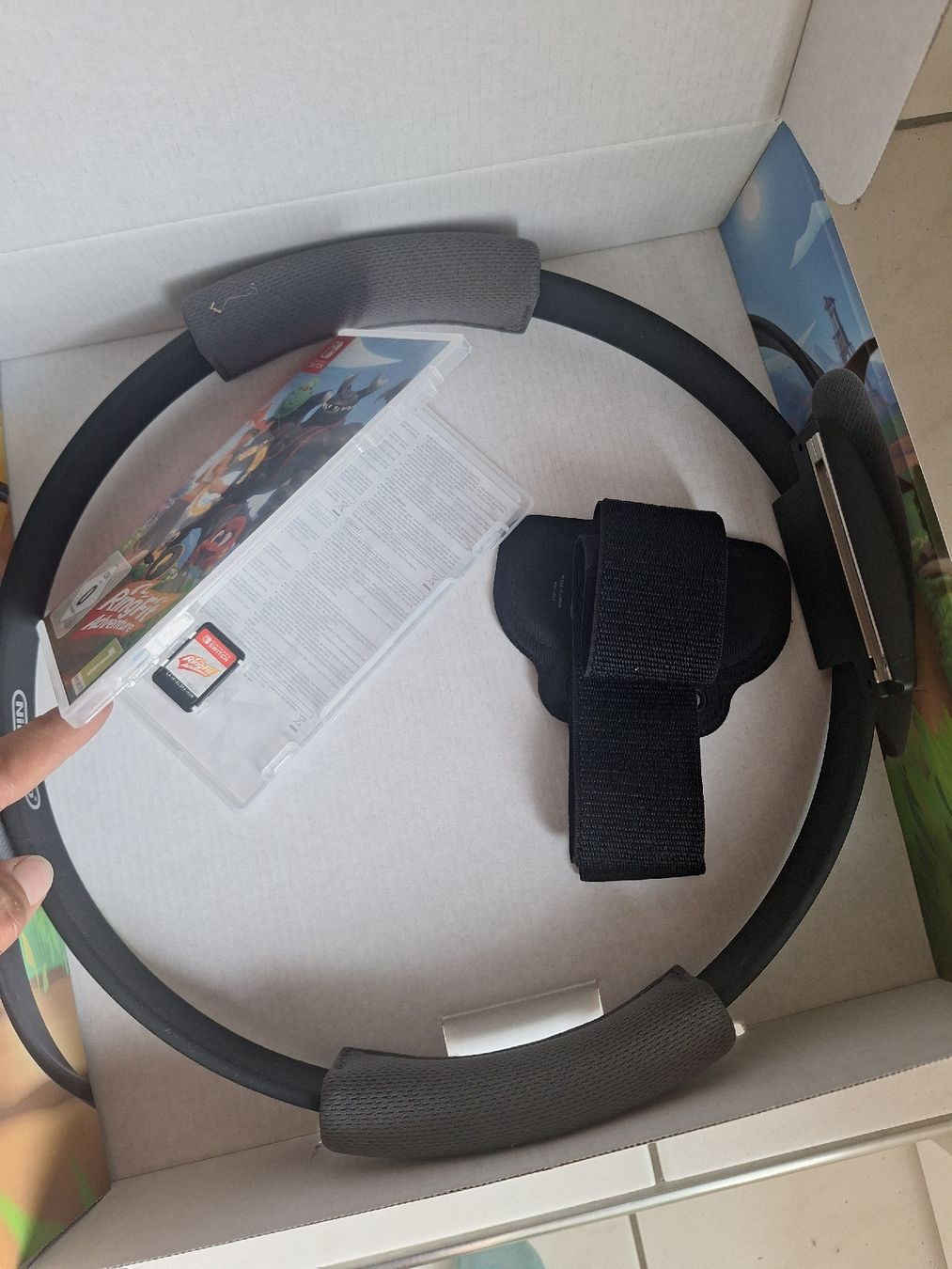 Nintendo Spiele: Nintendo Switch Ring Fit Adventure mit Spiel  – Gebraucht aus Gretzenbach von Chillkrot 1