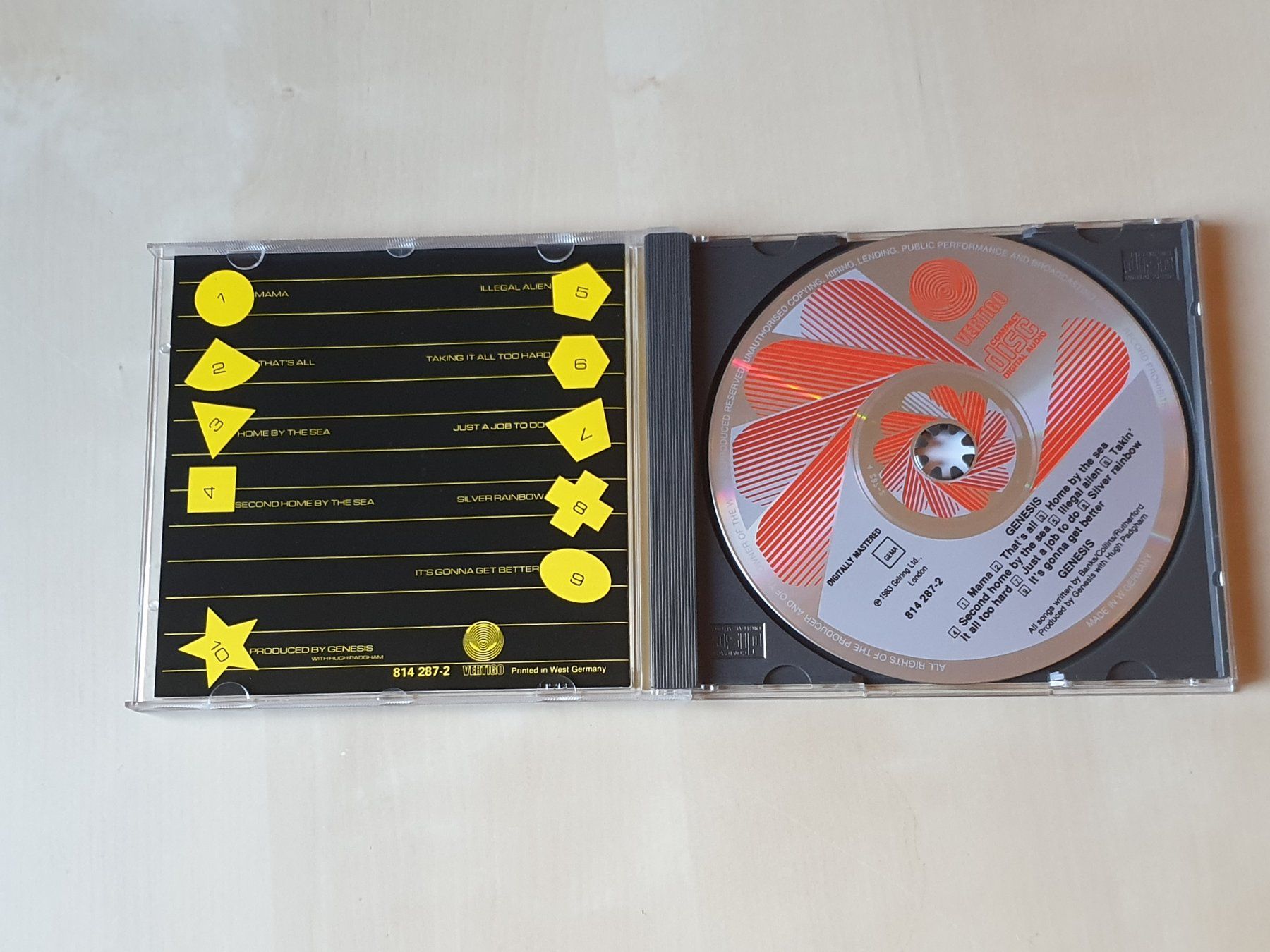 CD: Genesis – Usato da Stansstad venduto da collectorsshop 2