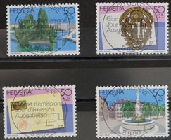 CH - Sonderausgaben - SBK Nr. W68-W71 - ET Vollstempel